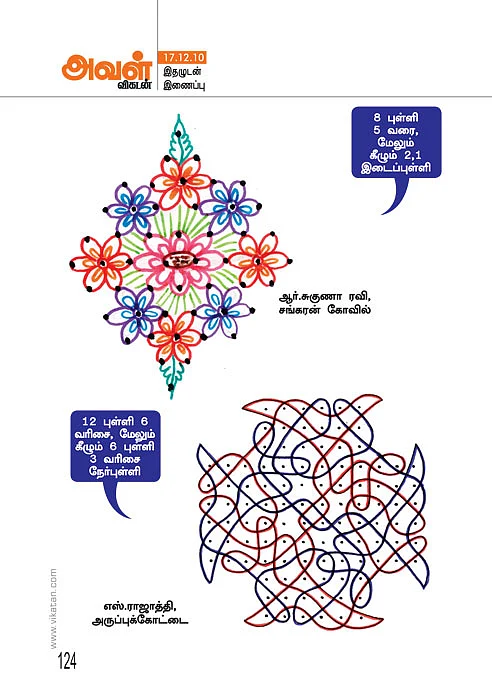 மார்கழி பலகாரங்கள்.... கோலங்கள்