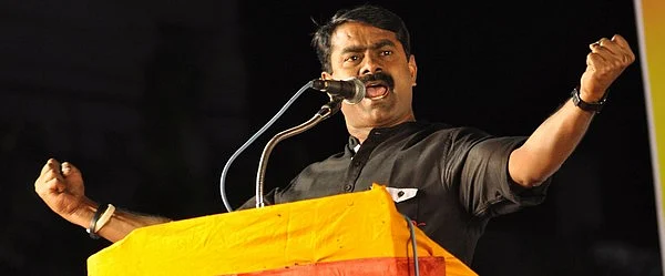 'ஈழவிடுதலை என்பதெல்லாம் வெறும் வசனம்தானா?' -சீமானுக்குத் தடை போடும் மாணவர் அமைப்பு