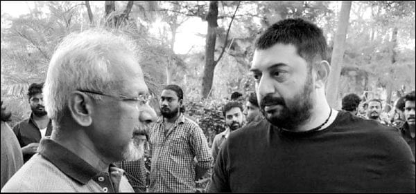 விகடன் பிரஸ்மீட்: “நடிகர் என்பதற்காக யாருக்கும் ஓட்டு போடக்கூடாது!” - அர்விந்த் சுவாமி