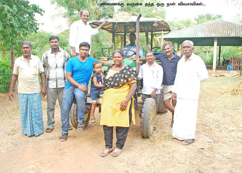 'ஒரு நாள் விவசாயி!'