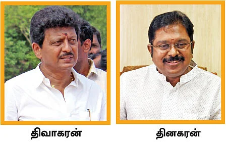 தினகரன் - திவாகரன் மோதல்... வீதிக்கு வந்த குடும்பச் சண்டை