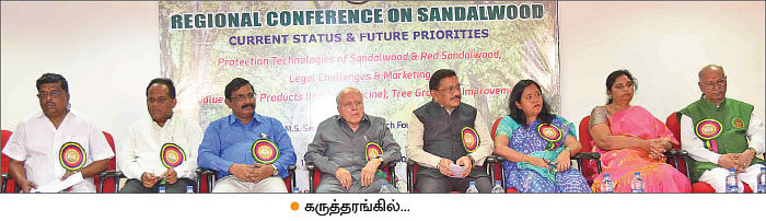 மண்புழு மன்னாரு: சந்தன மரம் டன் ரூ.50,00,000; செம்மரம் டன் ரூ.27,00,000