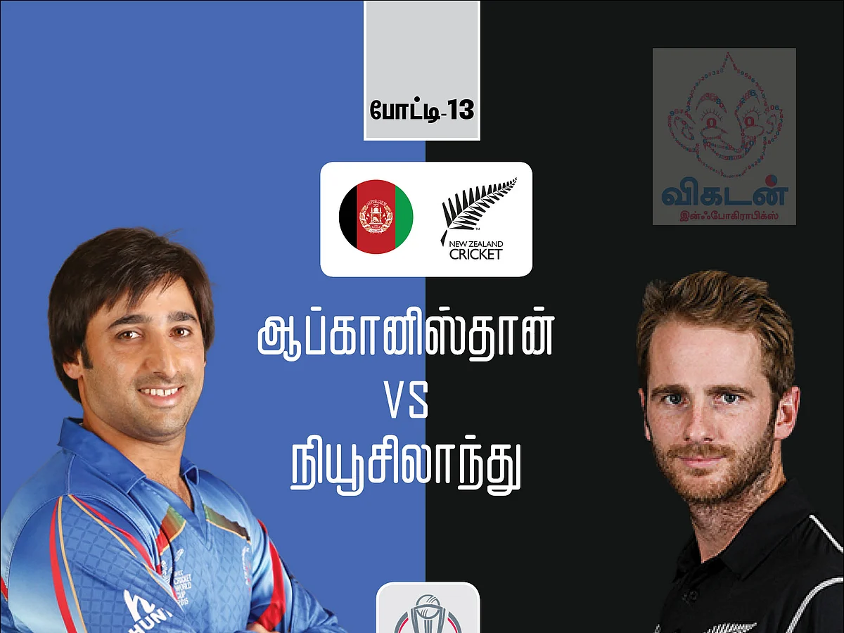 ஹாட்ரிக் வெற்றியை நோக்கி நியூஸி... சுழலில் செக் வைக்குமா ஆப்கன்?! #AFGvNZ