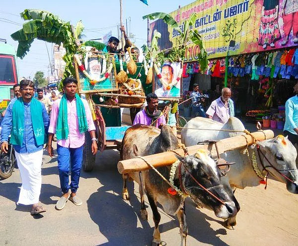 ``அவருக்கு உதவிகள் குவிய மனசுக்குள்ள வருத்தம் அதிகமாகிடுச்சு!" - `நெல்' ஜெயராமன் மனைவி சித்ரா