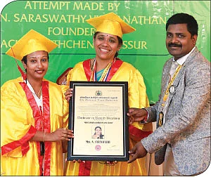 ஒரு மணி நேரத்தில் 108 உணவுகள்! - சரஸ்வதி விஸ்வநாதன்