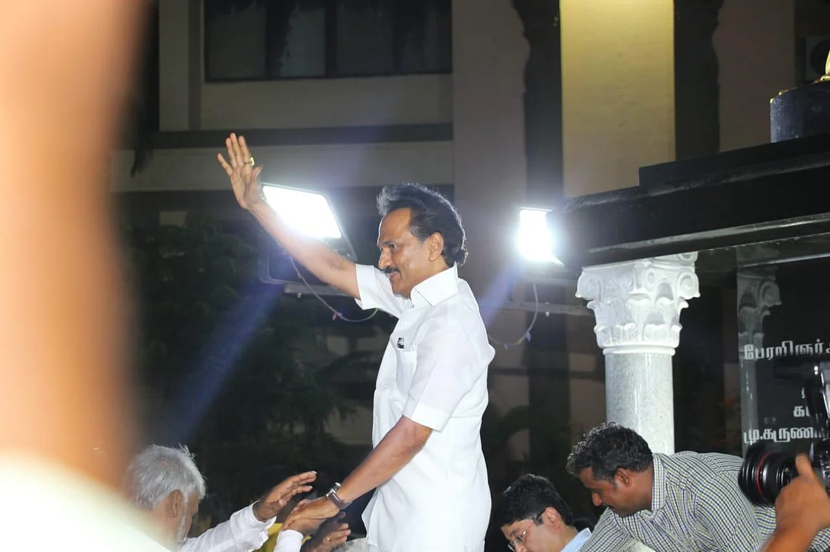 `ஒரே ஒரு கவலைதான் இருக்கிறது!' - தொண்டர்கள் மத்தியில் ஸ்டாலின் உருக்கம்