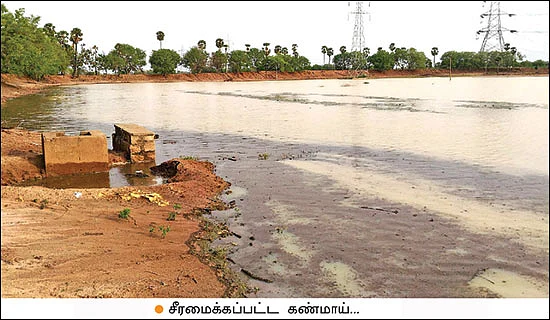 வறட்சியை வென்ற கிராமம்... தரிசு நிலங்களில் நெல் சாகுபடி…
