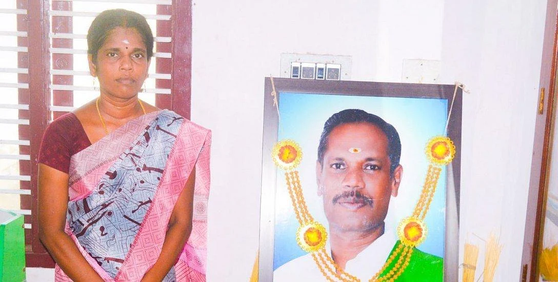 ``அவருக்கு உதவிகள் குவிய மனசுக்குள்ள வருத்தம் அதிகமாகிடுச்சு!" - `நெல்' ஜெயராமன் மனைவி சித்ரா