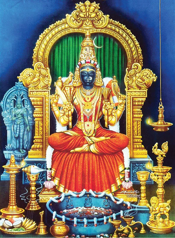 கேள்வி - பதில்: ஸ்ரீ காமாட்சியின் கரத்தில் கரும்பு எதற்காக