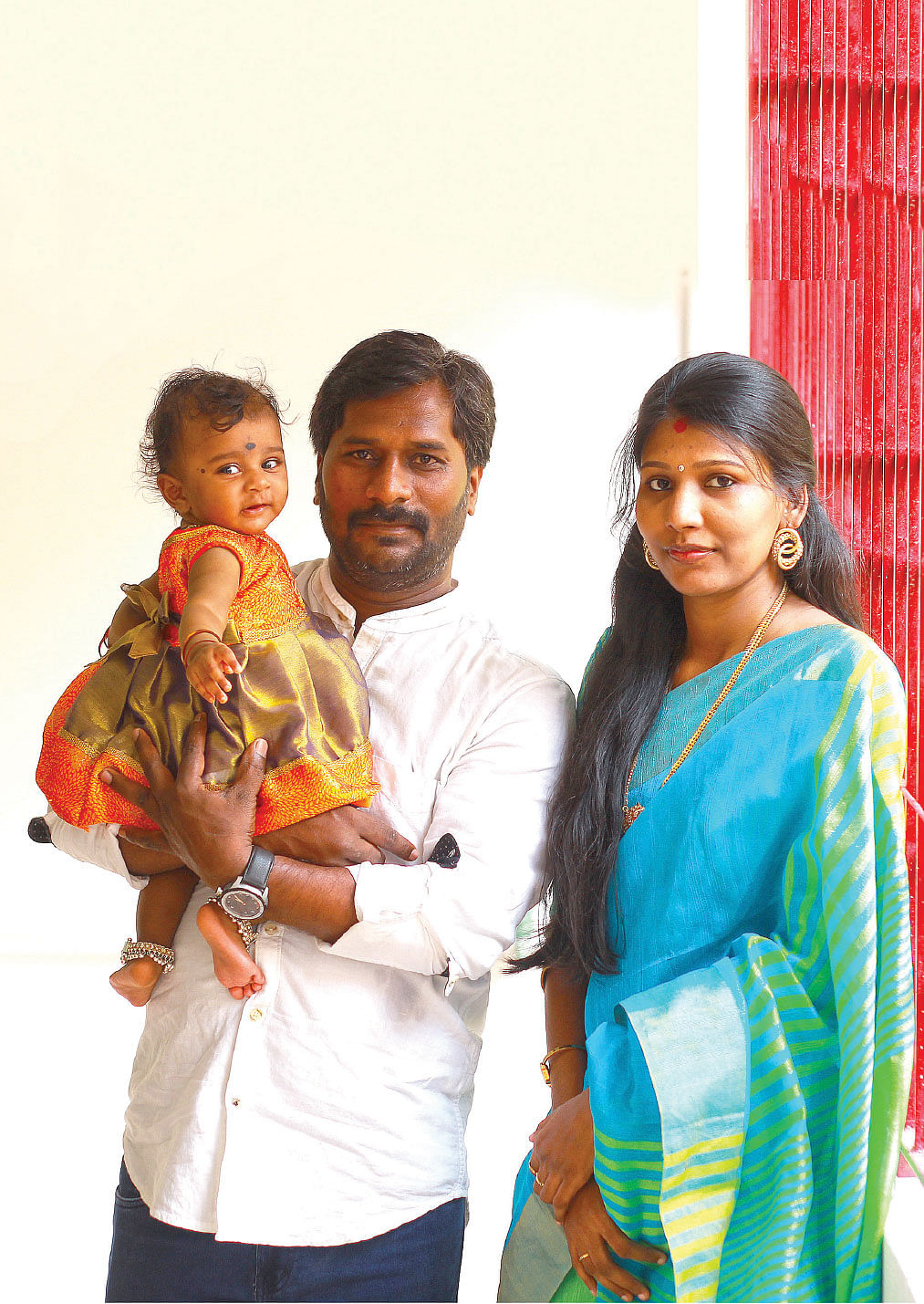 குடும்பத்துடன் இயக்குநர் நித்திலன்