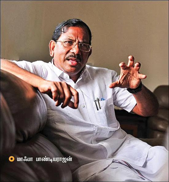 ஸ்டாலினின் வெற்றியா... ஓ.எம்.ஜி-யின் வெற்றியா? சர்ச்சையைக் கிளப்பிய மாஃபா பாண்டியராஜன்