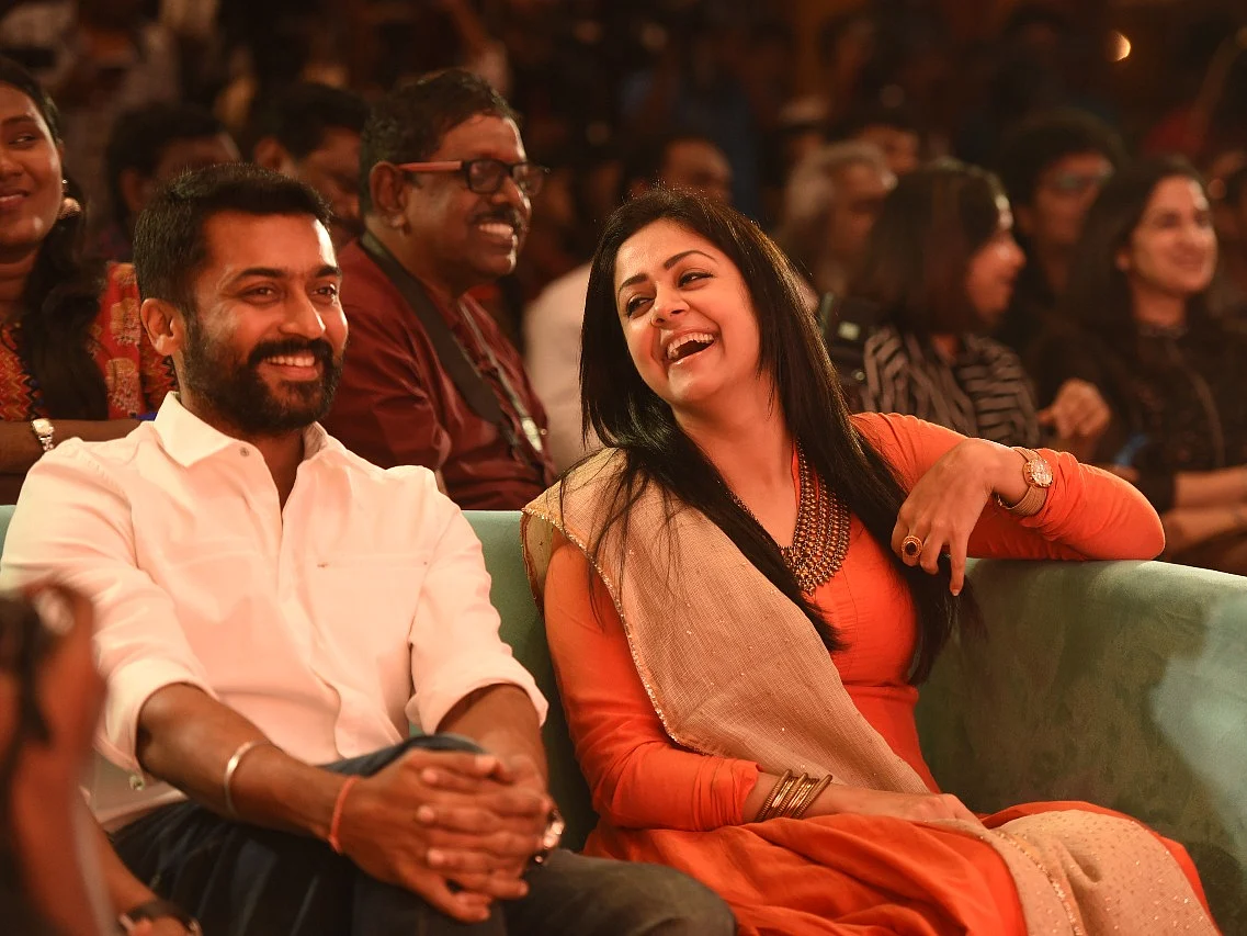 "ஆக்ஷன் சீக்வென்ஸ் எப்படினு என்கிட்ட கேட்டாங்க ஜோ; இப்போ, நான் அவங்ககிட்ட கேட்குறேன்!" - சூர்யா