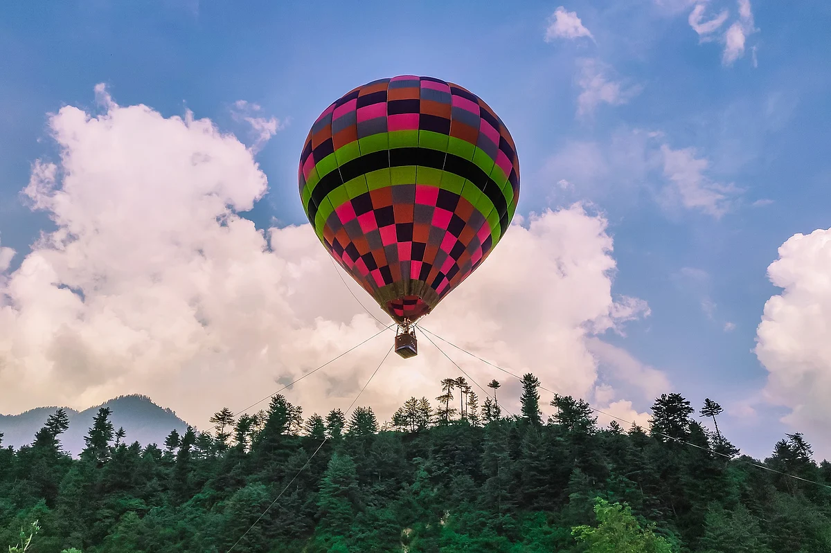 Hot air balloon ride