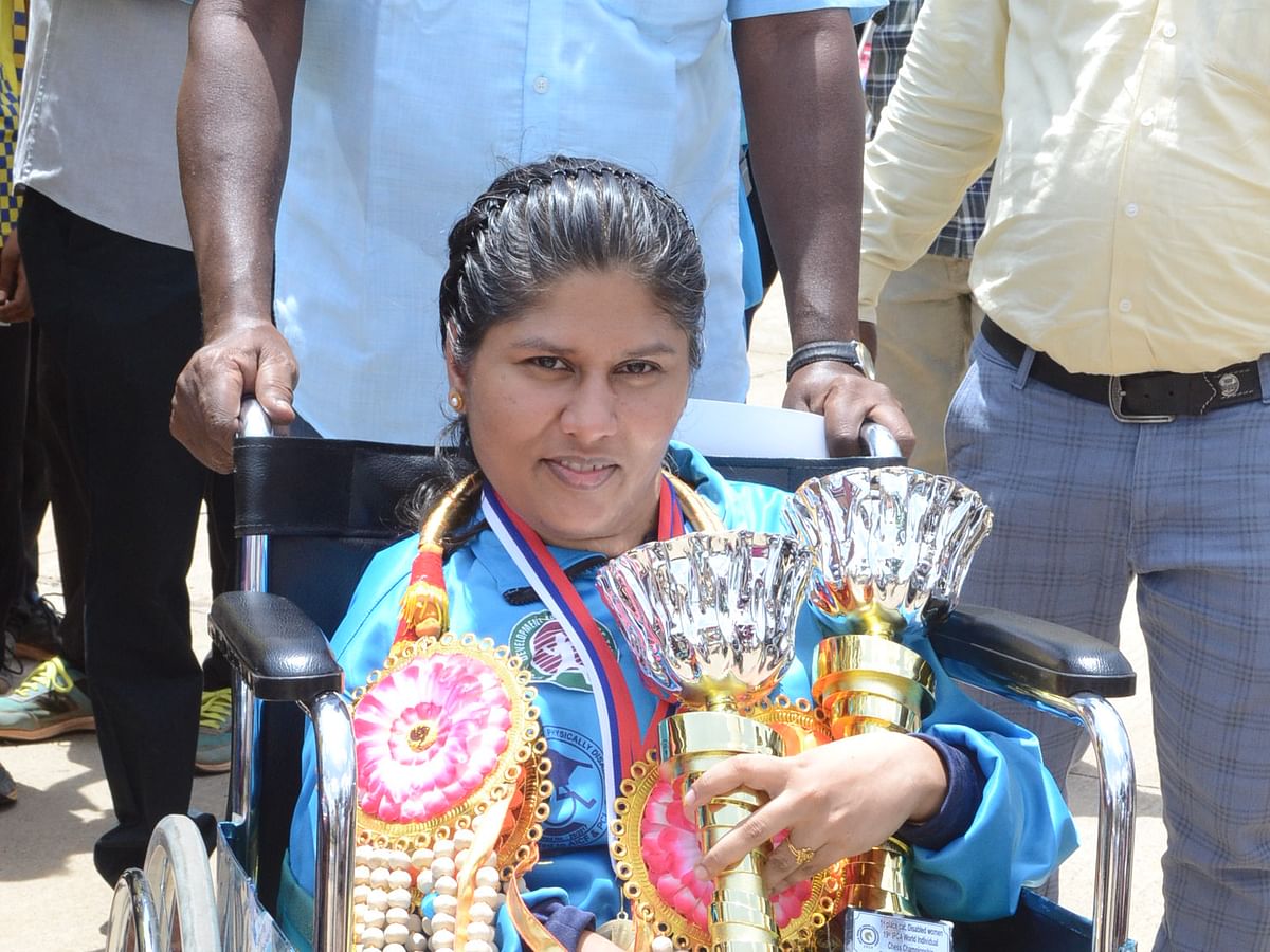 6வது முறையாக உலக `சாம்பியன்' - திருச்சியின் `தன்னம்பிக்கை நாயகி' ஜெனிதாவுக்கு குவியும் பாராட்டு!