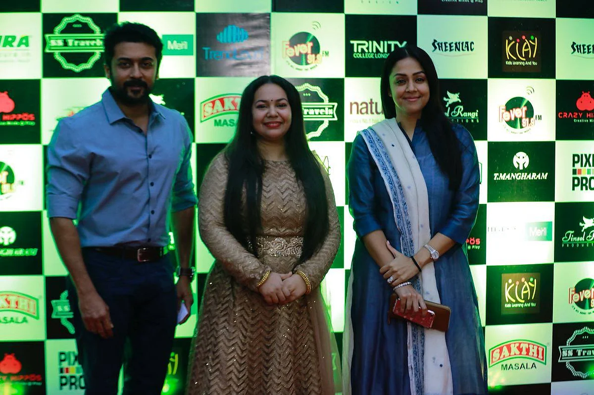 சூர்யா, ஜோதிகாவுடன் ஷாலினி