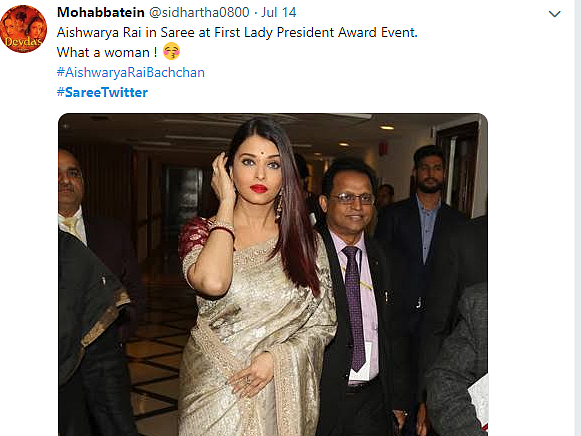 #SareeTwitter