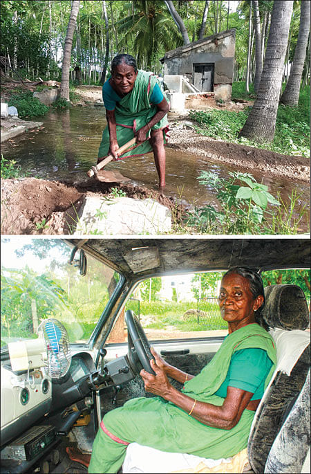ஆச்சர்யம்: வாய்ப்பு கிடைச்சா ஏரோபிளேனே ஓட்டுவேன்! - அம்மையக்காள்