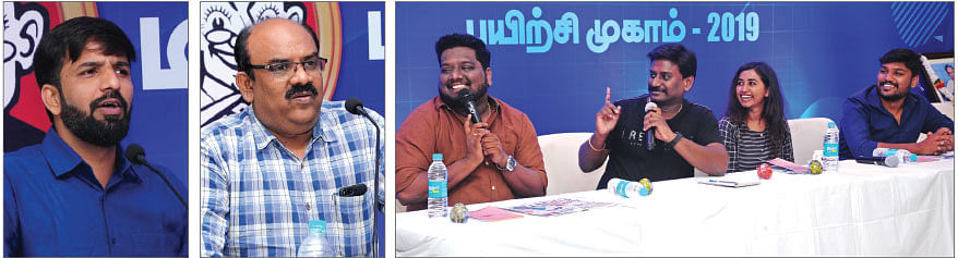 ஷபீர் அகமது, எஸ்.ராமகிருஷ்ணன், விக்னேஷ் காந்த், ராஜ்மோகன், ஆனந்தி, பரத்