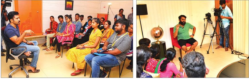 விஜய் ஆண்டனியுடன்..., சந்தோஷ் நாராயணனுடன்...