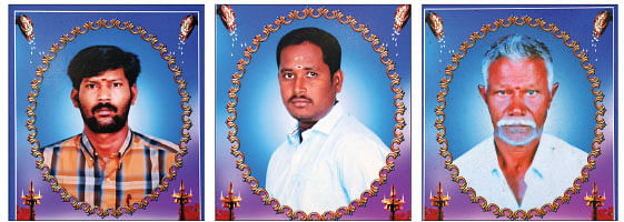 சந்திரசேகர், சண்முகநாதன், ஆறுமுகம்