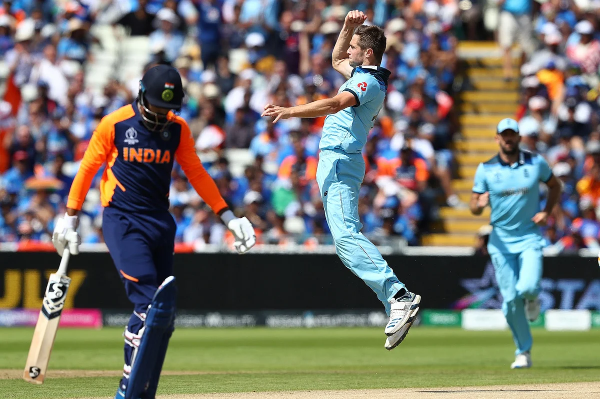 K.L.Rahul - Woakes