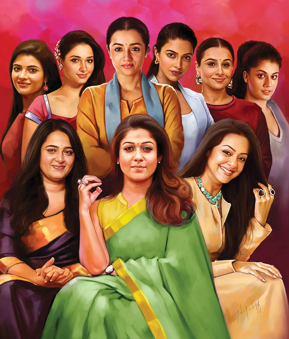 பக்கா மாஸ்! - தனித்துக் கலக்கும் கோலிவுட் நாயகிகள்!
