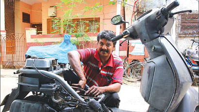 பைக் மெக்கானிக் கௌதமன்