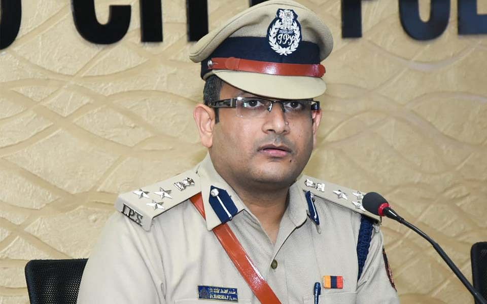 Police Commissioner P.S. Harsha