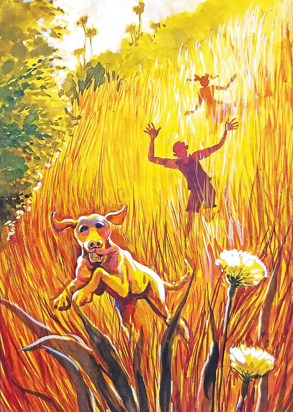மஞ்சள் நிறத்தாள் : சிறுகதை