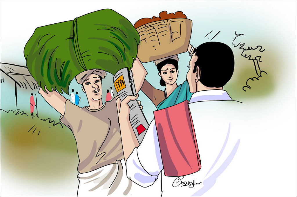 மரத்தடி மாநாடு: உச்சத்தில் வைக்கோல் விலை… மகிழ்ச்சியில் நெல் விவசாயிகள்!