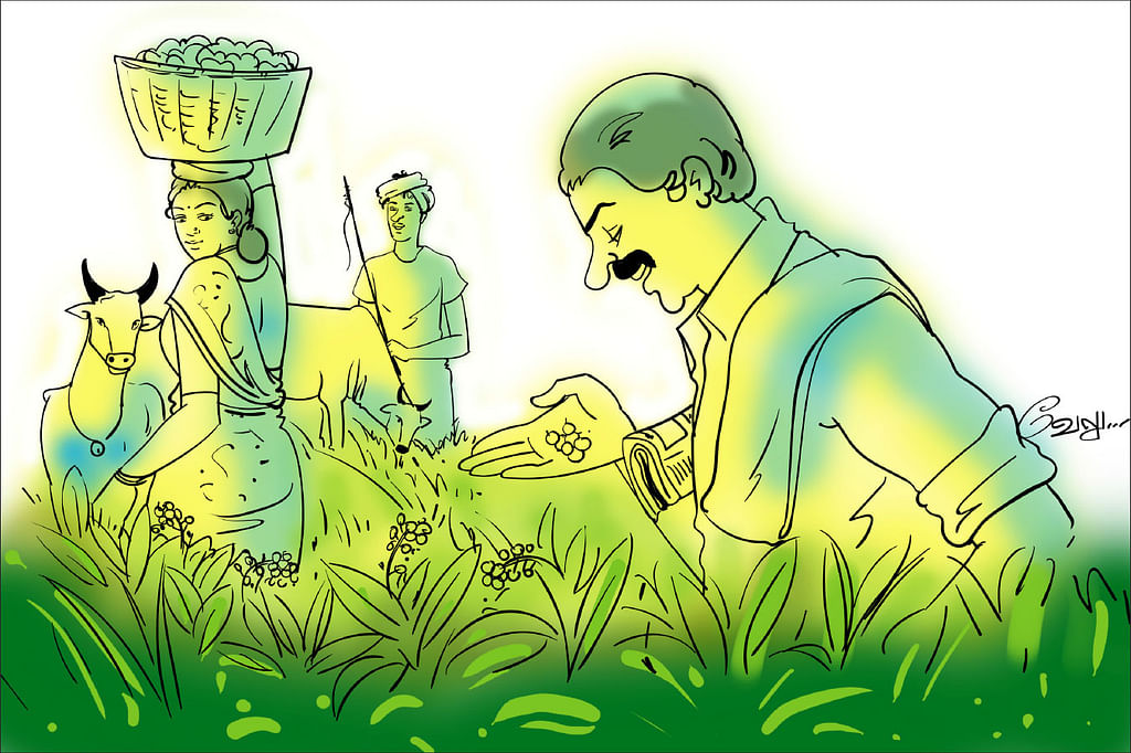 மரத்தடி மாநாடு: திருடர்களை விரட்டியடித்த விவசாய தம்பதிக்கு விருது!