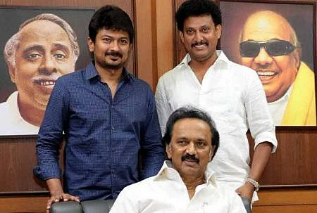 உதயநிதி - அன்பில் மகேஸ் - ஸ்டாலின்