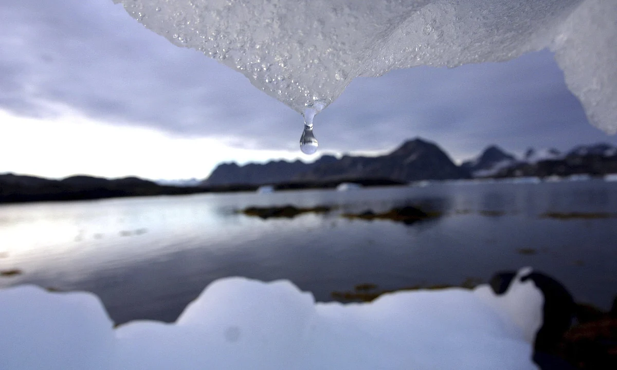 Melting Ice/ Representational Image