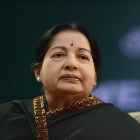 மறைந்த முன்னாள் முதல்வர் ஜெயலலிதா