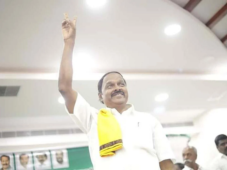 `மாலை 4 மணி வரை அமைதி காத்தனர்!' - தி.மு.க வெற்றிக்குக் காரணம் சொல்லும் ஏ.சி.சண்முகம்