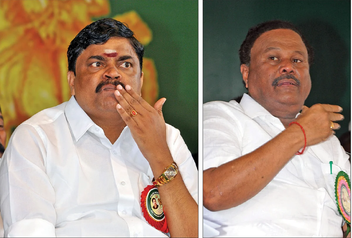 ராஜேந்திர பாலாஜி, திண்டுக்கல் சீனிவாசன்