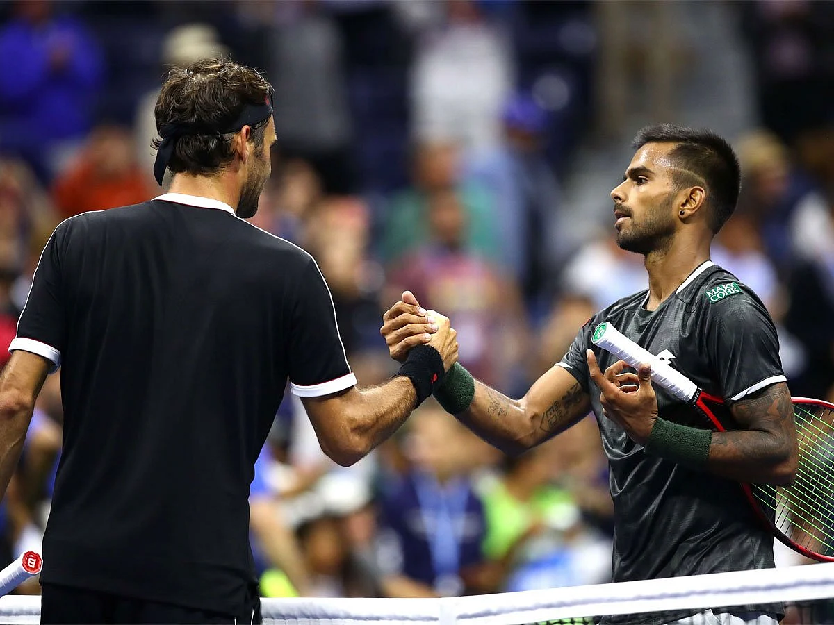 Roger federer, sumit nagal