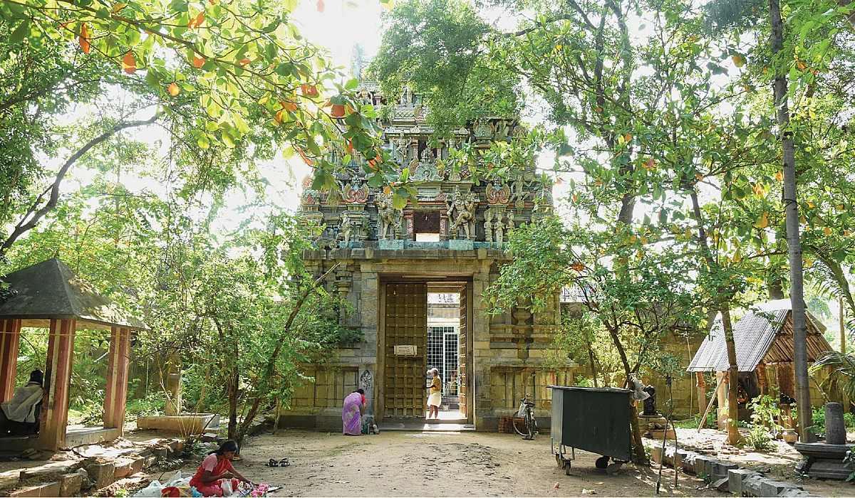 தசபுஜ ரிஷப தாண்டவமூர்த்தி! - பிரதோஷ நாளில் மட்டுமே தரிசனம்...