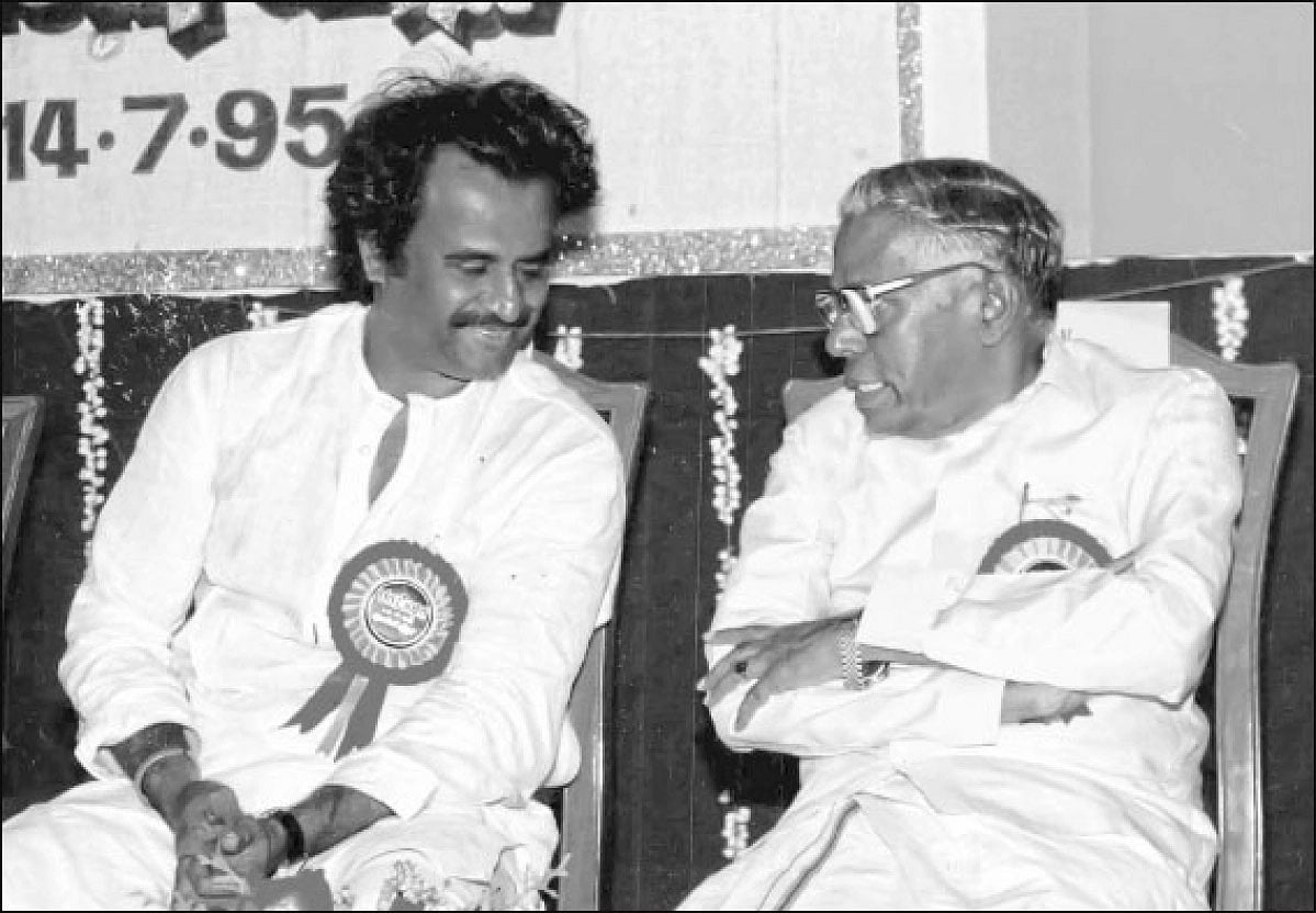 ரஜினியின் 'பாட்ஷா' மேடைப்பேச்சுக்கு என்னிடம் ஜெ. காட்டிய கோபம்!" - ஆர்.எம்.வீ பகிர்வுகள் - Jayalalithaa angered me by Rajini's speech , RMV Sharings