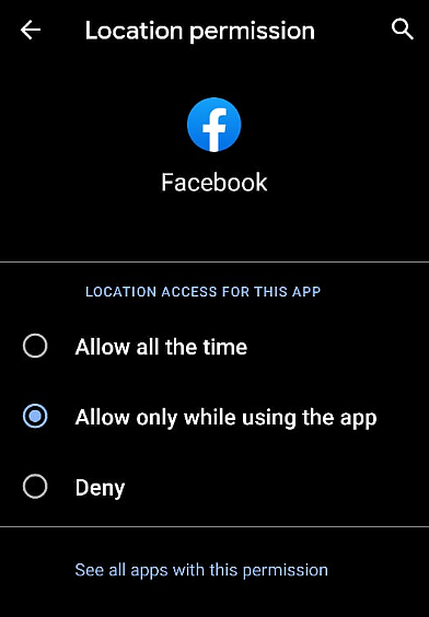 Location Settings