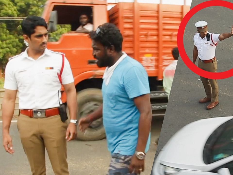 Actor Siddharth turns Real Life Traffic Constable | No One Recognises