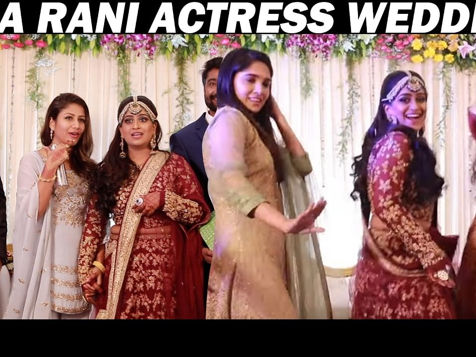 Alya Manasa, Vani Bhojan, Serial Celebs Attend `Deiva Magal' Shabnam Wedding Reception