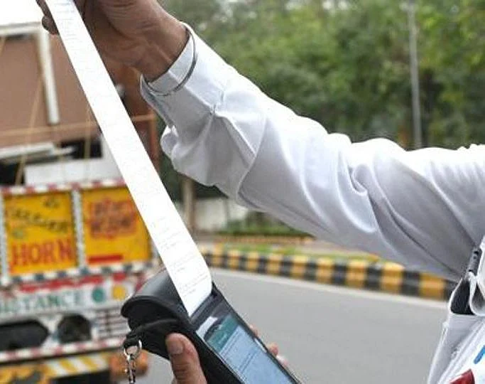 Traffic Police fine