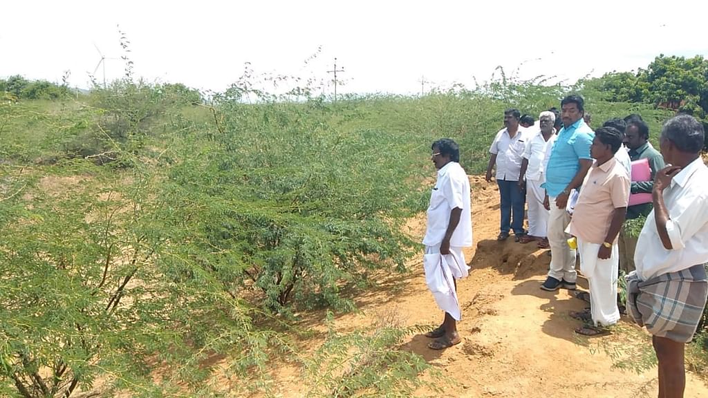 Jayapradeep inspects
