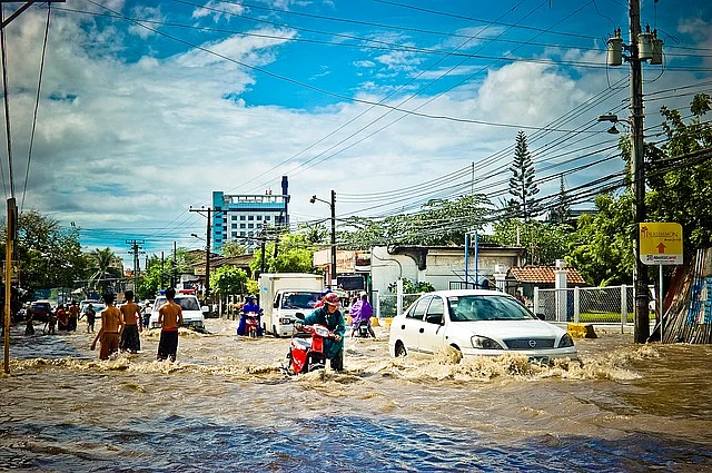 Rain flood, மழை