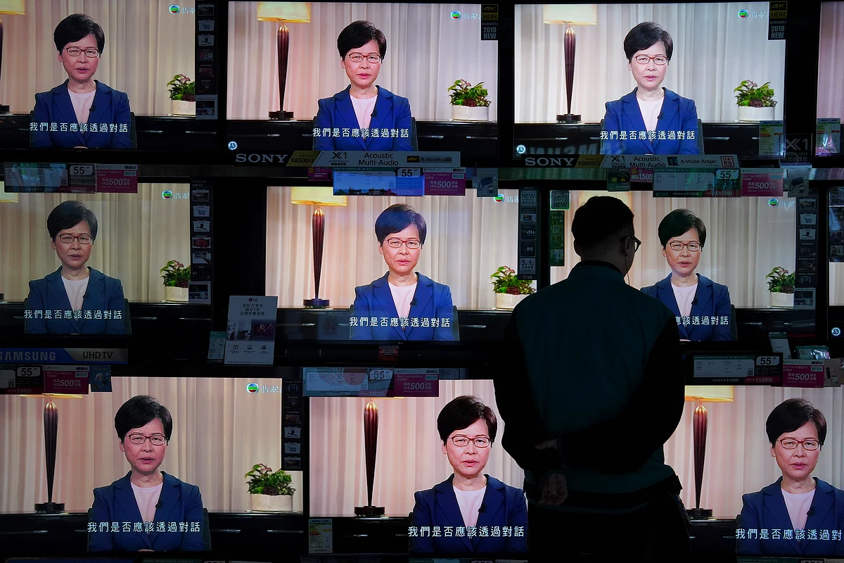 Hong Kong Chief Executive Carrie Lam