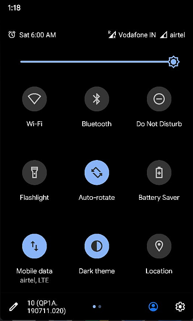 Dark Theme