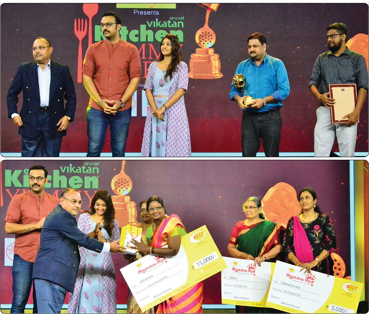 `ஸ்விகி’க்கு..., `அறுசுவை அரசி’ வெற்றியாளர்கள்