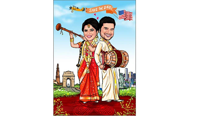 கேரிகேச்சர் அழைப்பிதழ்