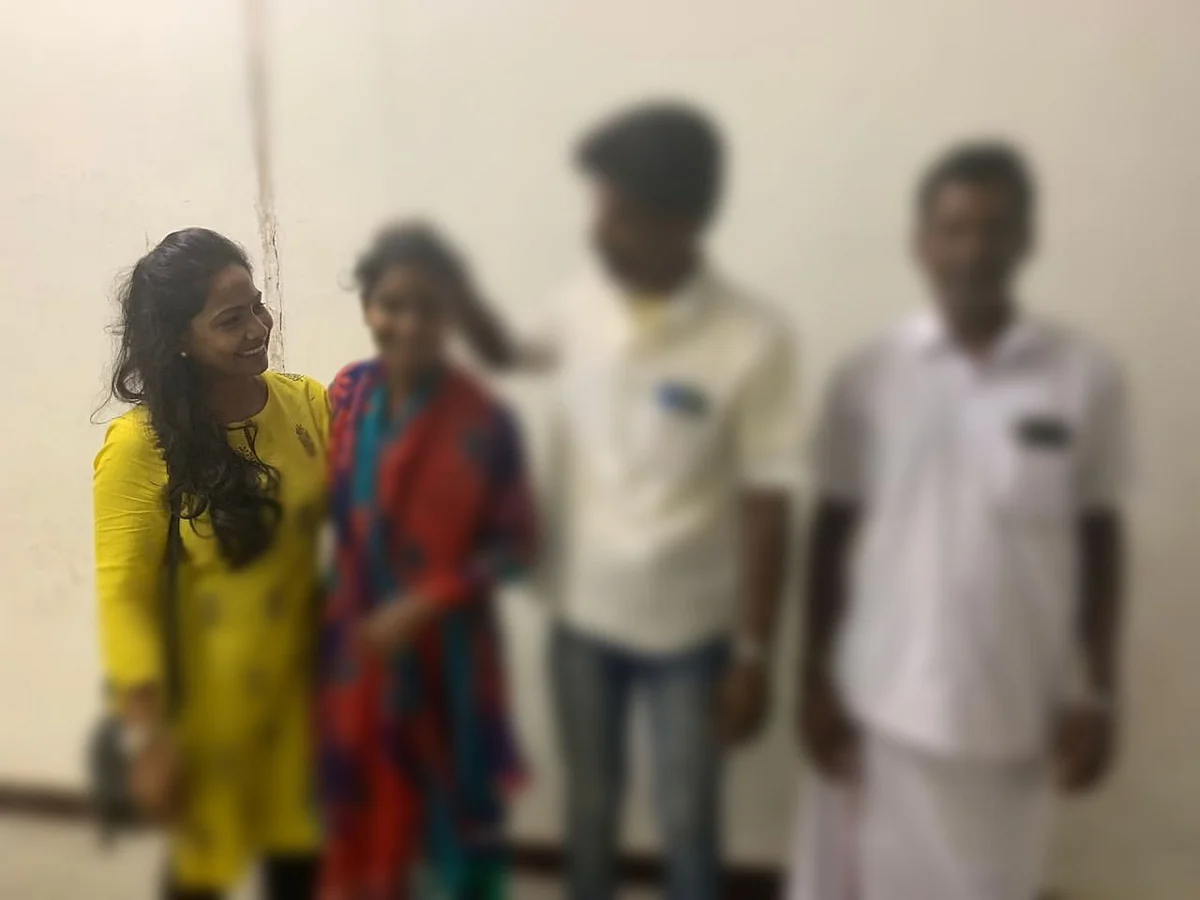 மீட்கப்பட்ட சென்னை இளம்பெண்